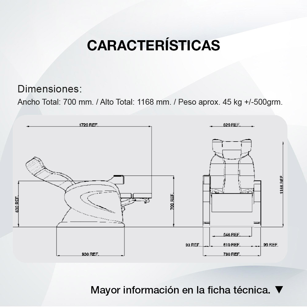 Asiento Draco